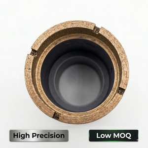 Disque de perçage diamanté à liaison métallique, outil abrasif pour quartz, pierres précieuses, verre, céramique - Product Image 5