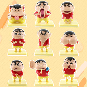 Figurine PVC unique de petit garçon <span class=keywords><strong>manga</strong></span> japonais aux visages amusants pour les fans d'anime et les distributeurs de capsules Gacha - Product Image 2