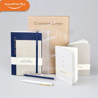 Carnet de notes A5 personnalisé en cuir rigide avec options PU/tissu – Cadeau de papeterie pour événements promotionnels d'entreprise