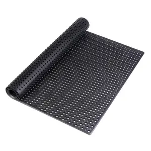 Anti Slip Safety Interlocking Hollow Rubber Floor Mats for Deck