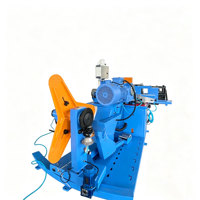 Machine industrielle automatique de formage de conduits spirale, formage des extrémités, contrôle par micro-ordinateur, système CNC HUST pour conduits de ventilation
