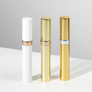 Flacon <span class=keywords><strong>de</strong></span> <span class=keywords><strong>mascara</strong></span> vide personnalisé <span class=keywords><strong>de</strong></span> 7 ml, cylindre classique, couleur argent et or, applicateur, emballage pour <span class=keywords><strong>mascara</strong></span>, conteneur pour eyeliner - Product Image 4