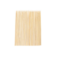 Brochettes rondes en bambou jetables de qualité alimentaire 2,5 mm * 18 cm