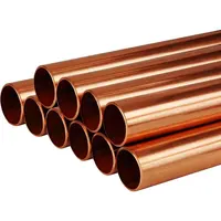 Tubos de cobre C1220 C1200, productos semiterminados, aire acondicionado, tubo de cobre-aluminio