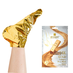 Vente en gros de masque au collagène pour les <span class=keywords><strong>pieds</strong></span> formule à absorption rapide non grasse hydratant nourrissant beurre de karité or masque pour les <span class=keywords><strong>pieds</strong></span> chaussettes - Product Image 2