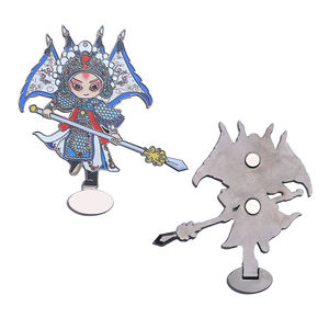 Personnages de l'opéra de Pékin en métal chinois personnalisés aimant de réfrigérateur créatif Sheng Dan Jing et <span class=keywords><strong>Chou</strong></span> aimant de réfrigérateur de dessin animé - Product Image 6