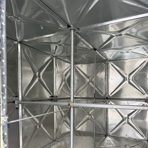 Promotion : Réservoir d'<span class=keywords><strong>eau</strong></span> surélevé en acier galvanisé, dimensions personnalisées, 220V, productivité 1000L/heure, puissance 70KW pour le stockage d'<span class=keywords><strong>eau</strong></span> - Product Image 6
