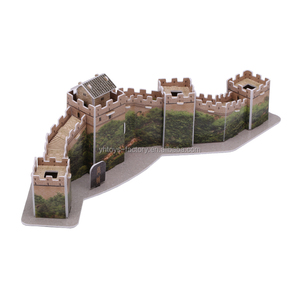 Rompecabezas 3D de la Arquitectura Mundialmente Famosa, la Gran Muralla China, Rompecabezas 3D, Recuerdo, Regalo, Juguete de Modelado 3D DIY - Product Image 5