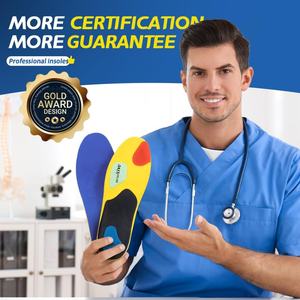 Plantillas para Fascitis Plantar para Hombres y Mujeres, Soporte de Arco Medio, Alivio del Dolor de Pies Planos, Absorción de Impactos, Botas de Trabajo - Product Image 5