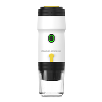 Accessoires de cuisine, machine à expresso automatique entièrement automatique à capsules, en plastique, rechargeable par USB, auto-chauffante, 20 bars