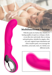 Nâng cấp có thể sạc lại AV Stick g-spot Vibrator 10 chế độ sóng Messenger cho ngay lập tức nữ cực khoái của người phụ nữ masturbator Đồ chơi tình dục - Product Image 4