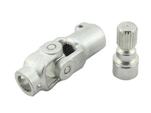 Kit de fixation robuste pour bâche de camion à plateau avec connecteur d'arbre de transmission à joint universel en acier - Product Image 1