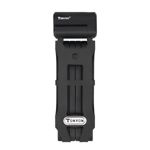 TONYON Accessoires de vélo portables, cadenas de vélo de haute qualité avec clé, cadenas pliable - Product Image 4