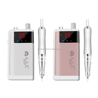 PRO 35000 tr/min rechargeable électrique pédicure manucure lime à ongles perceuse stylo de polissage sans noyau moteur sans fil perceuse à ongles
