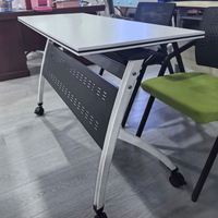 Table de formation de style européen simple, intégrée et modulable, pour salles de formation en commerce extérieur