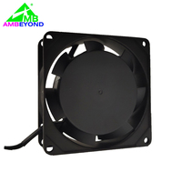 Kipas Aksial AC 8025 80x80x25mm 110V 220V 240V 2500RPM PWM Bantalan Bola Aliran Udara Tinggi Kipas Buang Radiator Industri untuk Kabinet