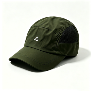Gorra Deportiva Unisex de 5 Paneles de Lona de Secado Rápido, Ligera, con Protección UV, para Senderismo, Ciclismo, Campamento, con Logotipo ACE Personalizado - Product Image 4