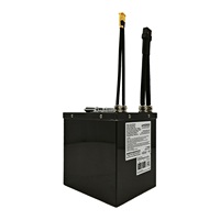 Batterie au lithium AMORGE 16S7P 60V 28AH 210A avec boîtier métallique pour vélo électrique