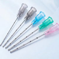 Offre Spéciale : Micro-canules à Aiguille Émoussée en Acier Inoxydable 304 (100 pièces) – Calibres 16G, 18G, 21G, 23G, 25G, 27G pour Usage Clinique