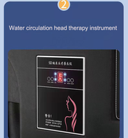 Thérapie par l'eau inclinable professionnelle moderne Circulation Fixer Salon électrique Thai Head Spa Lavage des cheveux Massage Shampooing Lit