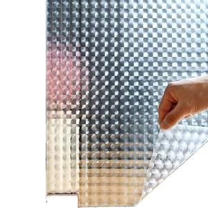 Film adhésif électrostatique en PVC <span class=keywords><strong>pour</strong></span> vitres, <span class=keywords><strong>autocollant</strong></span> de confidentialité <span class=keywords><strong>pour</strong></span> la maison, effet œil de chat 3D, <span class=keywords><strong>translucide</strong></span>, opaque, surface givrée, longueur 30 m - Product Image 5