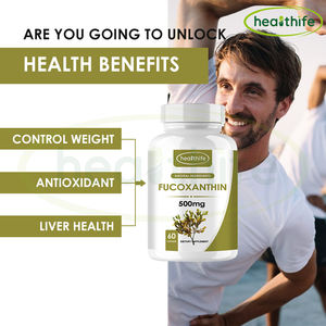 Healthife Healthcare <span class=keywords><strong>Supplement</strong></span> <span class=keywords><strong>Fucoxanthin</strong></span> 10% 20% <span class=keywords><strong>kelp</strong></span> extrato pó fucoxantina - Product Image 4