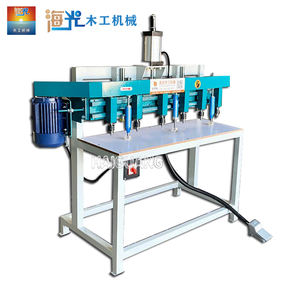 다중 작업용 다축 헤드를 갖춘 공압식 수직 다축 목공 보링 머신 그룹 드릴링 머신 - Product Image 4