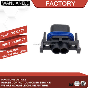 Konektor Tahan Air 2 Pin Female KET MG652520-5 Seri 2.8 2.8mm Hitam - Product Image 3