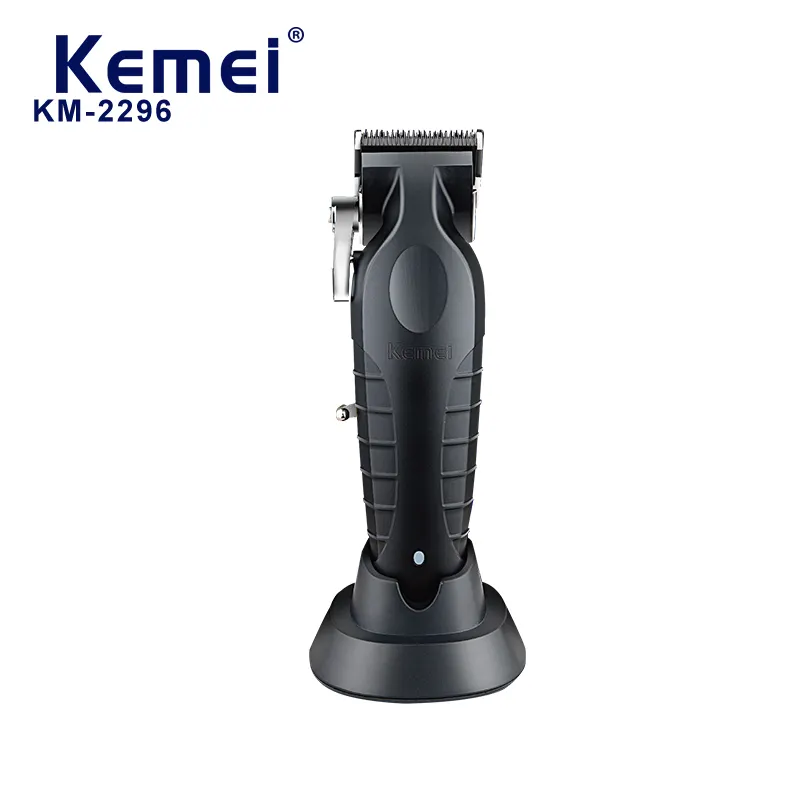 Kemei Km-2296 – tondeuse à cheveux électrique sans fil, Rechargeable par Usb, avec batterie au Lithium de 2500mah, réglable, pour hommes