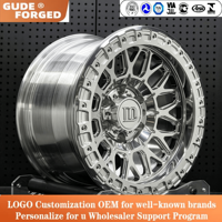 Jantes forgées Beadlock 4x4 tout-terrain 17 18 pouces 5x135 5x150 6x139.7 pour LEXUS GX550 GX460 GX470 LX600 Ford F250 F150 Y60 JK