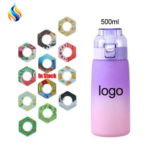 Bouteille d'eau aromatisée ZY 500 ml en stock avec capsules de saveur – Gobelet d'eau de haute qualité pour le camping et la pêche - Product Image 1