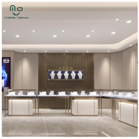 Vitrine à bijoux en verre durable et écologique à prix d'usine avec éclairage LED pour la décoration de boutique de montres, garantie 5 ans