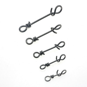 Leurres de pêche en acier inoxydable Loquet à ressort Aiguille fixe Vers souples Appât Crochet Type <span class=keywords><strong>Snap</strong></span> Connect - Product Image 4
