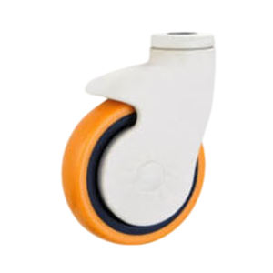 ล้อ PU คุณภาพดีที่สุด พร้อมลูกปืน สำหรับงานอุตสาหกรรม รับน้ำหนักได้ 130 กก./50 กก. เส้นผ่านศูนย์กลาง 100 มม./125 มม. - Product Image 3