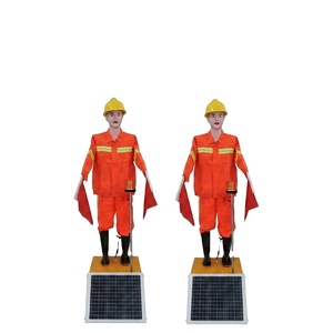Robot Sembrador de Señales de Tráfico Solar Inteligente y Duradero con Luz LED de Alta Visibilidad y Agitación Automática del Brazo para Carreteras - Product Image 1