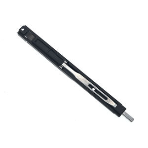 铝制配件隐藏式闩锁类型美国风格螺栓塑料钢窗上下配件 - Product Image 3