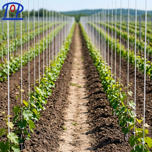 Tuteur de Soutien pour Plantes Fruitières en Fibre de Verre, Tige d'Arbre en PRV pour Service Professionnel de Coupe de Plantes - Product Image 1