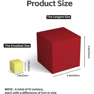 Prank <b>gift</b> <b>box</b>, stackable surprise nested <b>box</b> prank set, customizable according to needs - Product Image 3