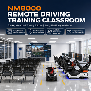 Estación de Operación Remota de 6 Pantallas NM8000 con Vista de 360° para Equipos Pesados, para Escuelas de Formación Profesional - Product Image 5