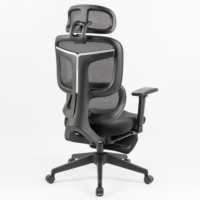 Fauteuil de bureau ergonomique inclinable en maille, confortable, avec repose-pieds réglable, pour cadres et dirigeants - Vente en gros fabricant