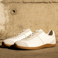 Sneakers en cuir respirant personnalisées en usine pour hommes, femmes, unisexe, course à pied, jogging, skateboard, mocassins, baskets