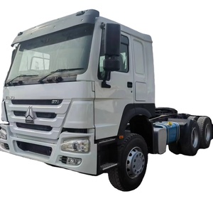 Camión de caballos de tractor Howo usado de alta calidad 371HP 400HP Euro 3 Emisión RHD 6x4 Rueda motriz Dirección derecha - Product Image 1