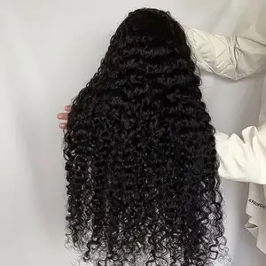 Malaysian Human Hair Bulk Braiding Natural Black Color Deep Wave Bulk Hair No Weft Cheap Price