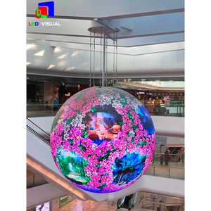 Màn hình LED hình cầu p1.8 P2 độ phân giải cao trong nhà cho trung tâm thương mại và quảng bá thương hiệu - Product Image 2