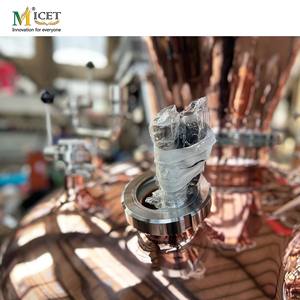 500L multifonctionnel encore chauffage à vapeur rouge cuivre encore <span class=keywords><strong>gin</strong></span> whisky verre trou d'homme mélange moteur distillateur à vendre - Product Image 2
