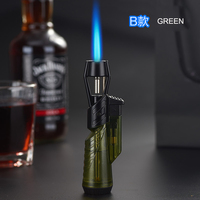 DEBANG Allume-Torche Mode Gaz Butane Pistolet à Flamme Chalumeau Soudure Camping Briquet à Cigare