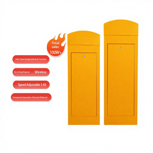 Barrera de puerta de vía con control remoto, varilla elevadora de bloqueo, chapa laminada en frío, motor sin escobillas, torniquete de 2 vías IP55 - Product Image 5
