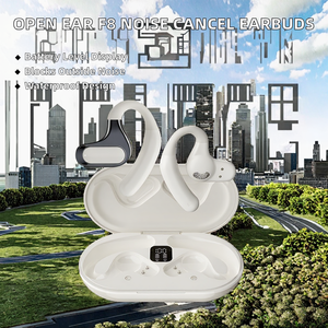Auriculares F8 OWS de Diseño Abierto 2024, BT V5.4, Modo Dual para Música y Juegos, Cancelación de Ruido ENC, Llamadas HD, Pantalla Digital TWS, IPX7 - Product Image 2