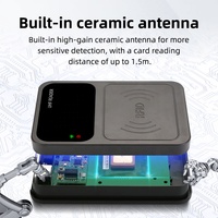 Lector RFID UHF WYUAN 860-960MHz, Escritor de Tarjetas ISO18000-6C de Escritorio Portátil EPC GEN2 con Interfaz USB RS232 RS485 TCP/IP