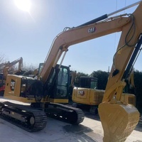Excavadora Mini CAT310 de Segunda Mano con Pocas Horas de Trabajo, Máquina Original de 10 Toneladas, Equipo de Excavación Pequeño Caterpillar 310 311CR